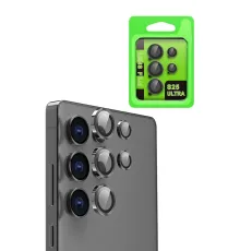 Samsung S25 Ultra Raze Metal Kamera Lens - Siyah