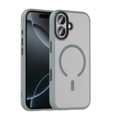 Apple iPhone 17 Megane Magsafe Kapak - Titan Gri