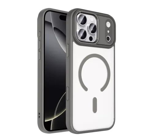 Apple iPhone 17 Pro Max Terea Magsafe Kapak - Gri