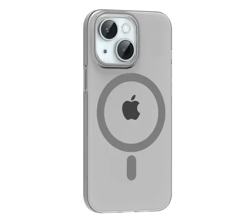 Apple iPhone 14 PC Blank Magsafe Kapak - Natural Grey