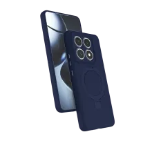 Mi 14T Pro Regal Magsafe Standlı Kapak - Lacivert