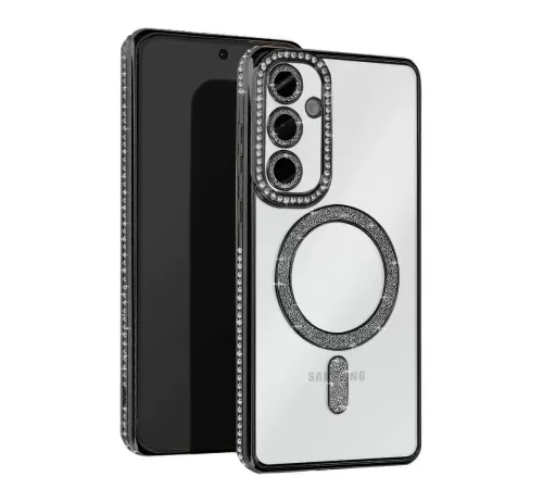 Samsung S25 FE Joke Simli Magneticsafe Kılıf - Siyah