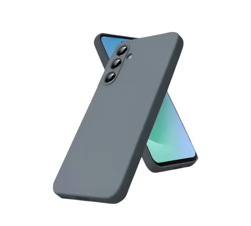 Samsung A17 5G Nano içi Kadife Silikon - Gri