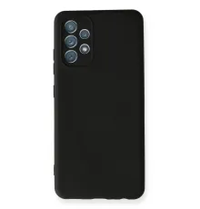 Samsung A32 Kılıf Nano içi Kadife Silikon - Siyah
