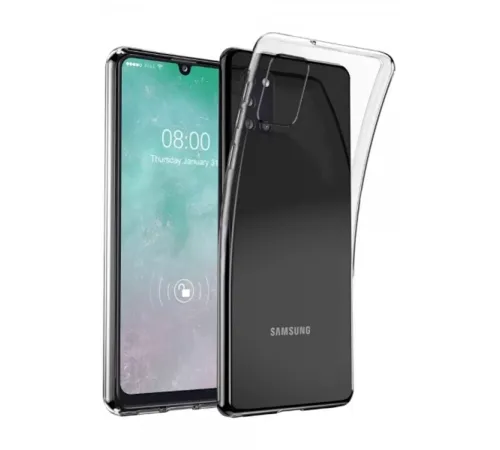 Samsung Galaxy A31 Kılıf Lüx Şeffaf Silikon