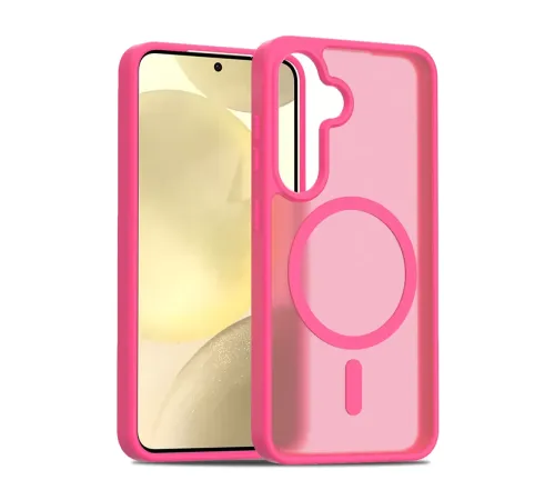 Samsung S24 Jota Magsafe Kapak - Rose