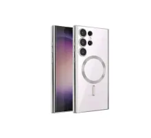 Samsung Galaxy S24 Ultra Kılıf Kross Magneticsafe Kapak - Titan Gri