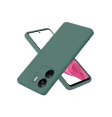 Redmi 13C Kılıf First Silikon - Koyu Yeşil