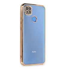 Redmi 9C Kılıf Lensli Silikon - Gold