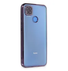 Redmi 9C Kılıf Lensli Silikon - Mor