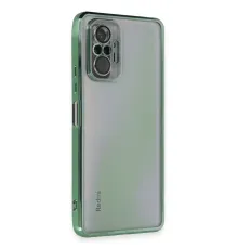 Redmi Note 10 Pro Kılıf Lensli Silikon - Yeşil