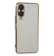 Vivo Y17S Kılıf Volet Silikon - Beyaz