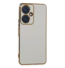 Vivo Y27 Kılıf Volet Silikon - Beyaz