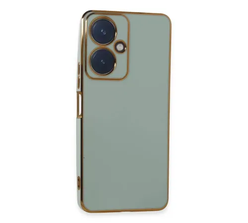 Vivo Y27 Kılıf Volet Silikon - Açık Yeşil