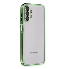 Samsung Galaxy A04S Kılıf Lensli Silikon - Yeşil