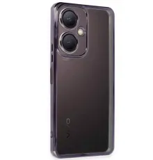 Vivo Y27 Kılıf Lensli Silikon - Mor