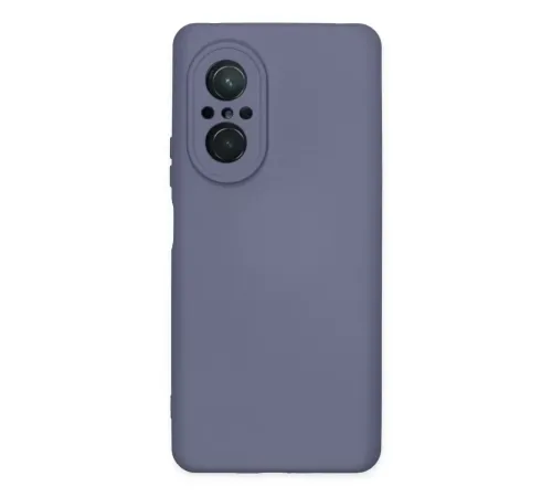 Huawei Nova 9 SE Kılıf Nano içi Kadife Silikon - Gri