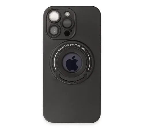 Apple iPhone 13 Pro Max Kılıf Lukka Magneticsafe Kapak - Siyah
