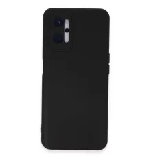 Realme 9i 4G Kılıf Nano içi Kadife Silikon - Siyah