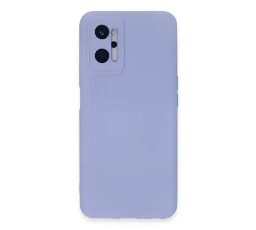 Realme 9i 4G Kılıf Nano içi Kadife Silikon - Lila