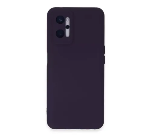 Realme 9i 4G Kılıf Nano içi Kadife Silikon - Mor