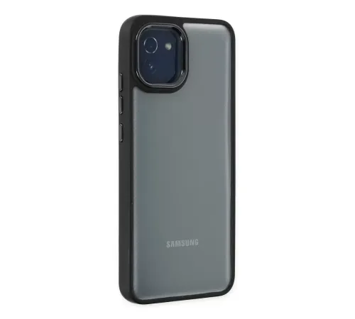 Samsung Galaxy A03 Kılıf Dora Kapak - Siyah