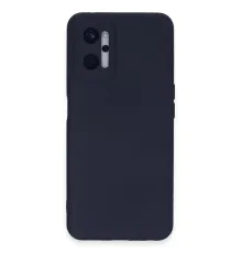 Realme 9i 4G Kılıf Nano içi Kadife Silikon - Lacivert