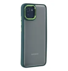 Samsung Galaxy A03 Kılıf Dora Kapak - Haki Yeşil