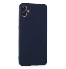Samsung Galaxy A05 Kılıf First Silikon - Lacivert