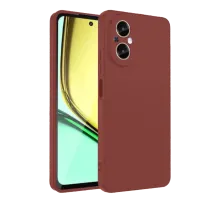 Realme 12 Lite Kılıf First Silikon - Bordo