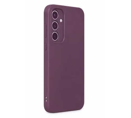 Samsung A35 5G Kılıf First Silikon - Mürdüm