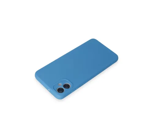 Samsung Galaxy A05 Kılıf First Silikon - Mavi