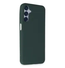 Samsung Galaxy M15 Kılıf First Silikon - Koyu Yeşil