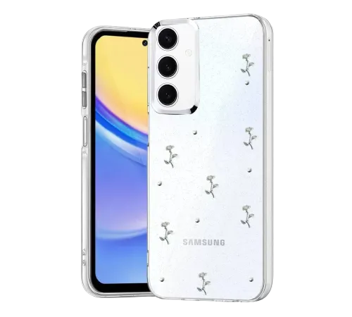 Samsung Galaxy A35 5G Fiyonk Desenli Kapak - Desen 2