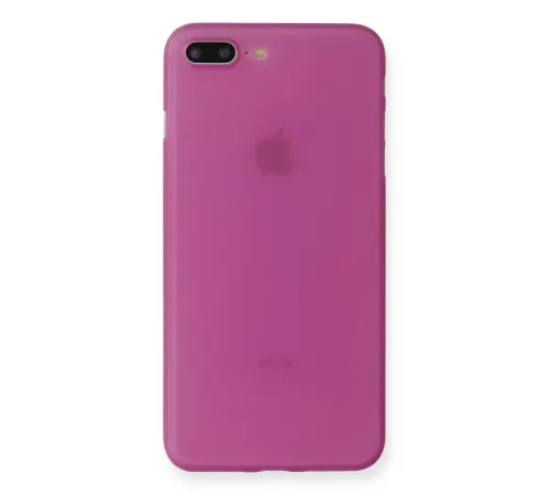 Apple iPhone 7 Plus Kılıf PP Ultra İnce Kapak - Pembe