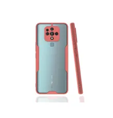 Tecno Camon 16 Kılıf Platin Silikon - Pembe