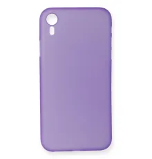 Apple iPhone XR Kılıf PP Ultra İnce Kapak - Mor