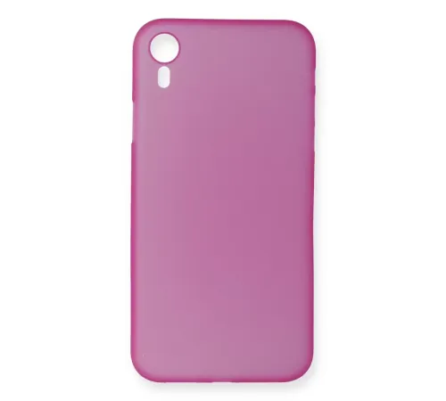 Apple iPhone XR Kılıf PP Ultra İnce Kapak - Pembe
