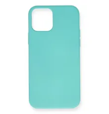 Apple iPhone 12 Mini Kılıf Nano içi Kadife Silikon - Turkuaz