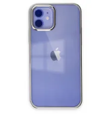 Apple iPhone 12 Kılıf Element Silikon - Gümüş