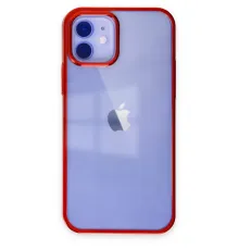 Apple iPhone 12 Kılıf Element Silikon - Kırmızı