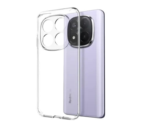 Redmi Note 15 Pro Plus 5G Lüx Şeffaf Silikon - Şeffaf