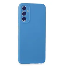 Samsung Galaxy A05S Kılıf First Silikon - Mavi