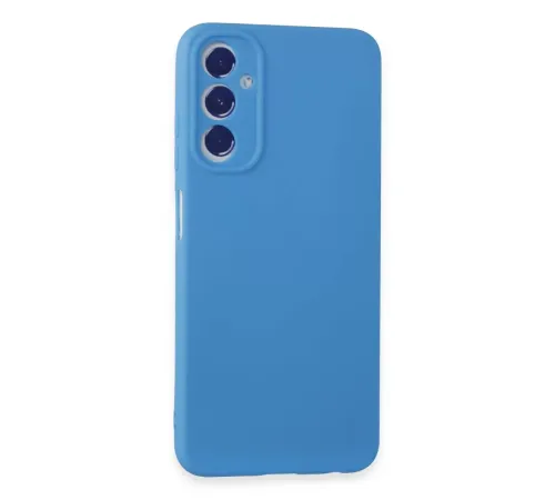 Samsung Galaxy A05S Kılıf First Silikon - Mavi