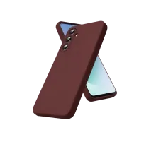 Samsung Galaxy S26 Plus First Silikon - Bordo