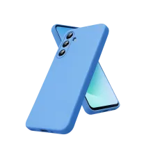Samsung Galaxy S26 Nano içi Kadife Silikon - Mavi