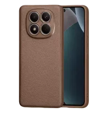 Redmi Note 15 Pro 5G Thermax Silikon Kılıf - Kahverengi