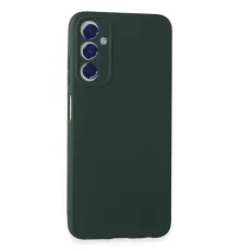 Samsung Galaxy A05S Kılıf First Silikon - Koyu Yeşil