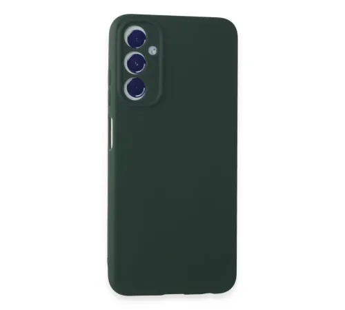 Samsung Galaxy A05S Kılıf First Silikon - Koyu Yeşil