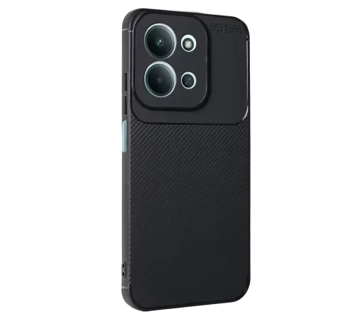 Redmi 15C 5G Auto Focus Karbon Kapak - Siyah